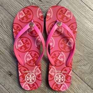 Tory Burch Flip Flops | Hot Pink | Sz 8
